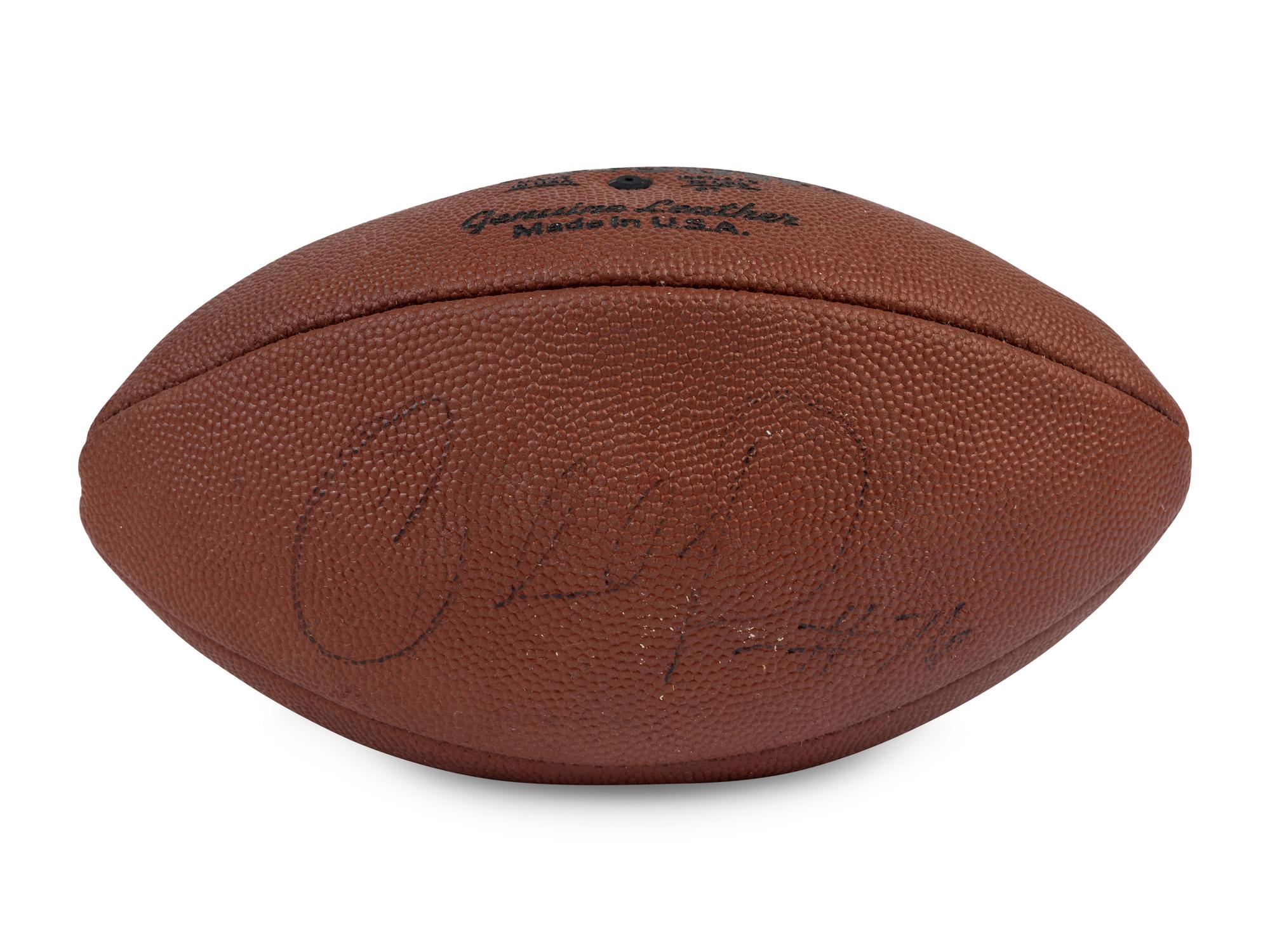 A Group of Over 30 Signed Autograph Football Hall of Fame Items (Beckett Authentication Services Certified),