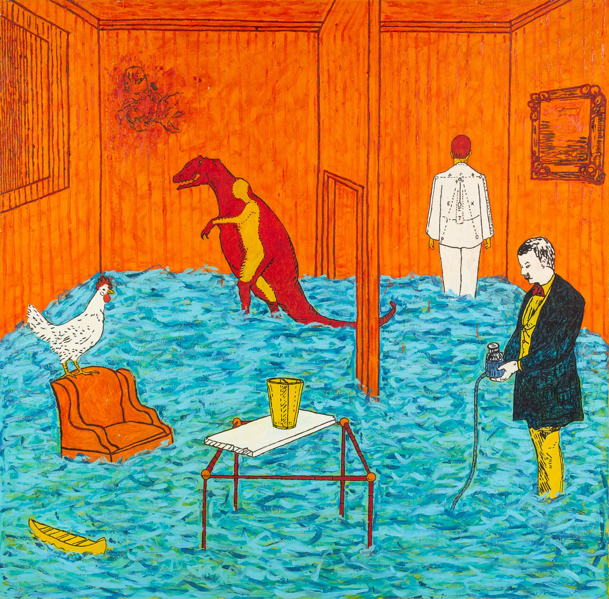 Jane Hammond, (American, b. 1950), Untitled (249, 201, 149, 146, 234, 118, 151, 218, 49, 214, 6), 1990