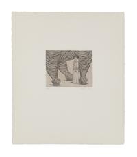 GOREY, Edward (1925-2000). Woman Beneath Rolling Elephant. Zürich: Diogenes Verlag, 1978.