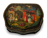Two Russian Lacquer Boxes