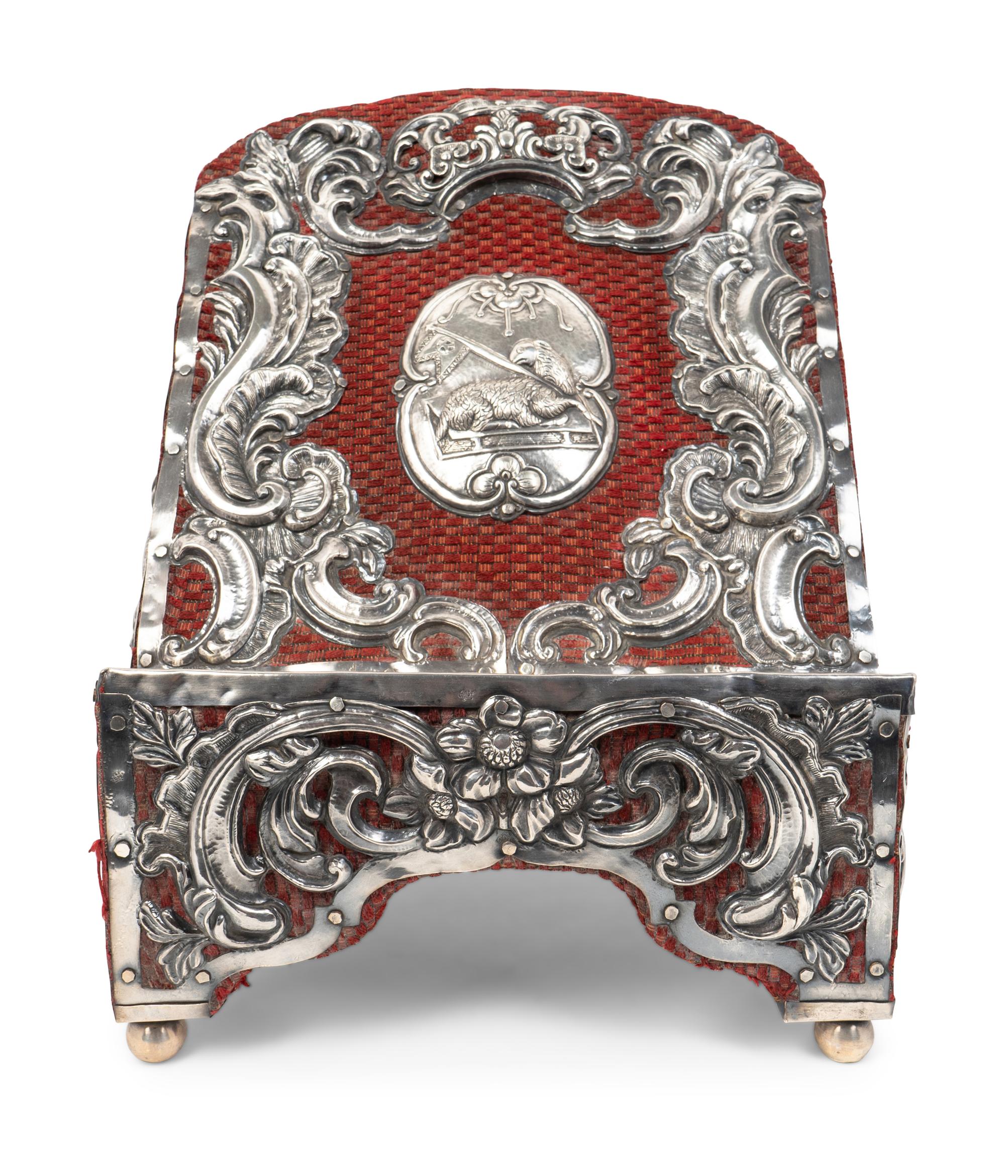 A Spanish Colonial Silver Mounted Atril (Bible/Bookstand) — 20TH CENTURY