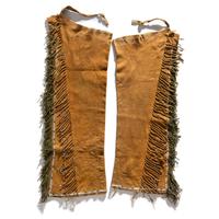 Central Plains Beaded Hide Leggings