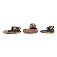 Delaware Beaded Hide Moccasins