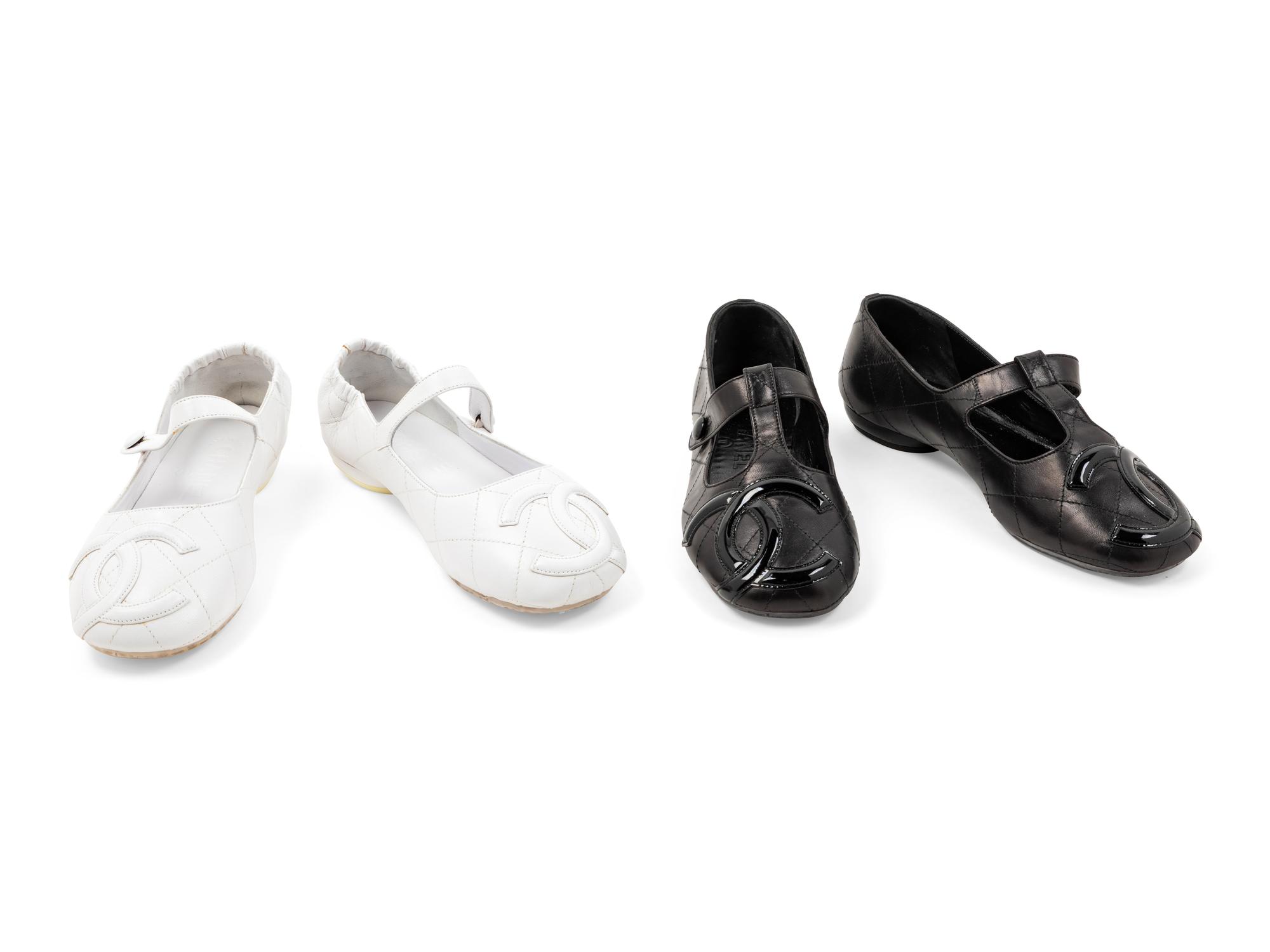 Two Pairs of Unworn Chanel Shoes, 2000s