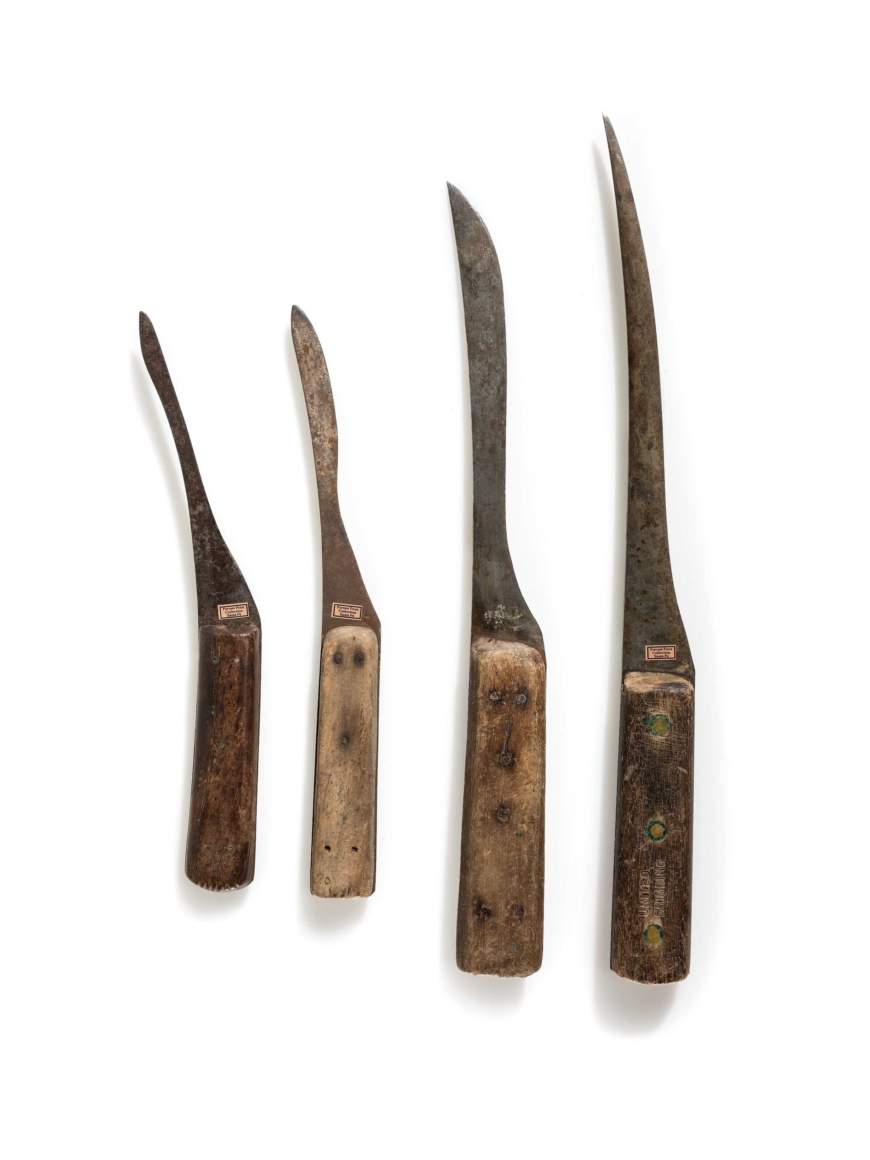 Heavily Resharpened Knives