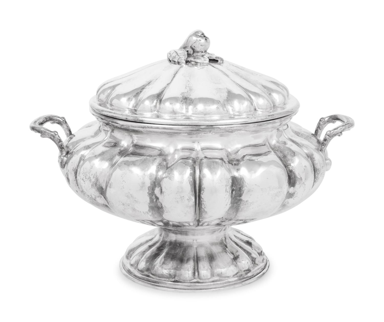 A Continental Silver Tureen