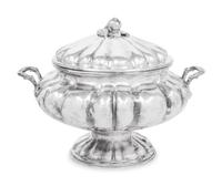 A Continental Silver Tureen