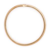 YELLOW GOLD COLLAR NECKLACE