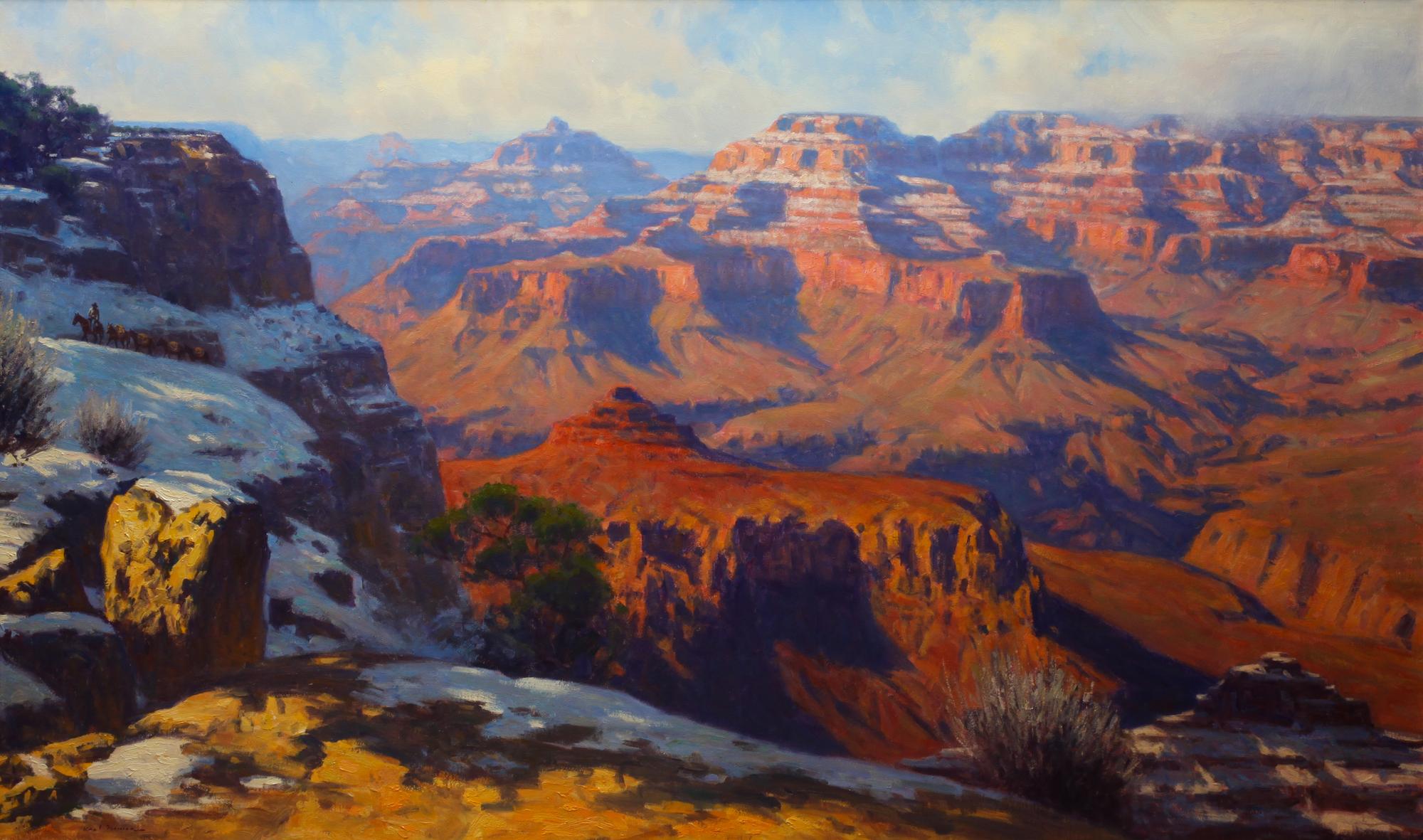 Karl Thomas 36 x 60 inches — (American, b. 1948)