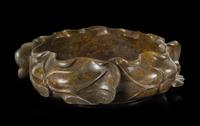 A Large Pudding Stone Washer Diameter 22 inches.