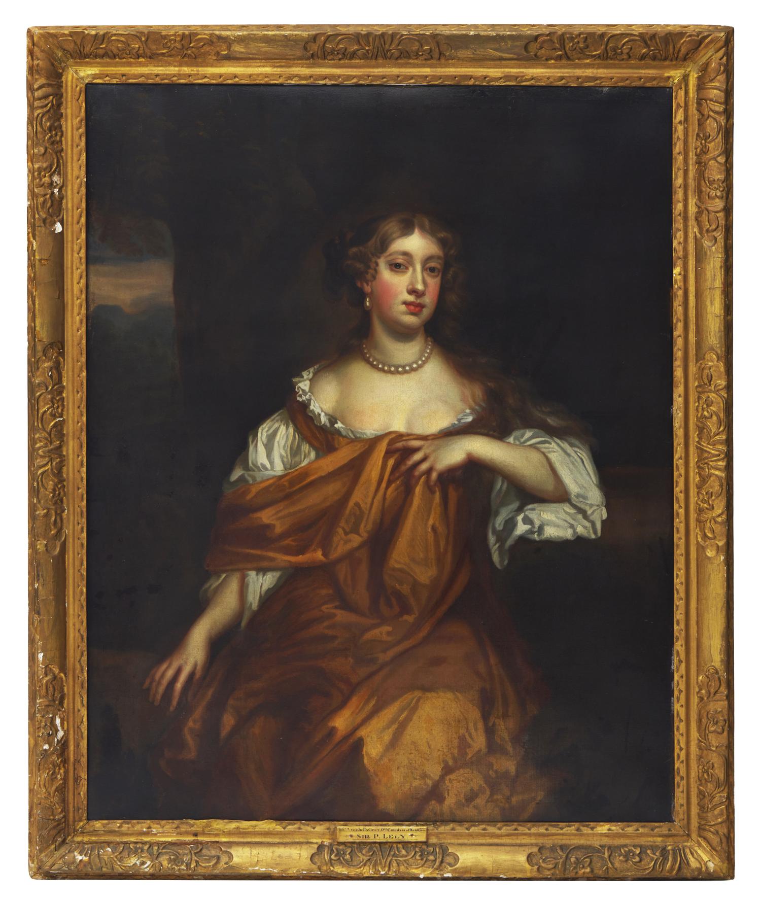 Portrait of Annabella Grey, Ninth Countess of Kent, Three-Quarter Length