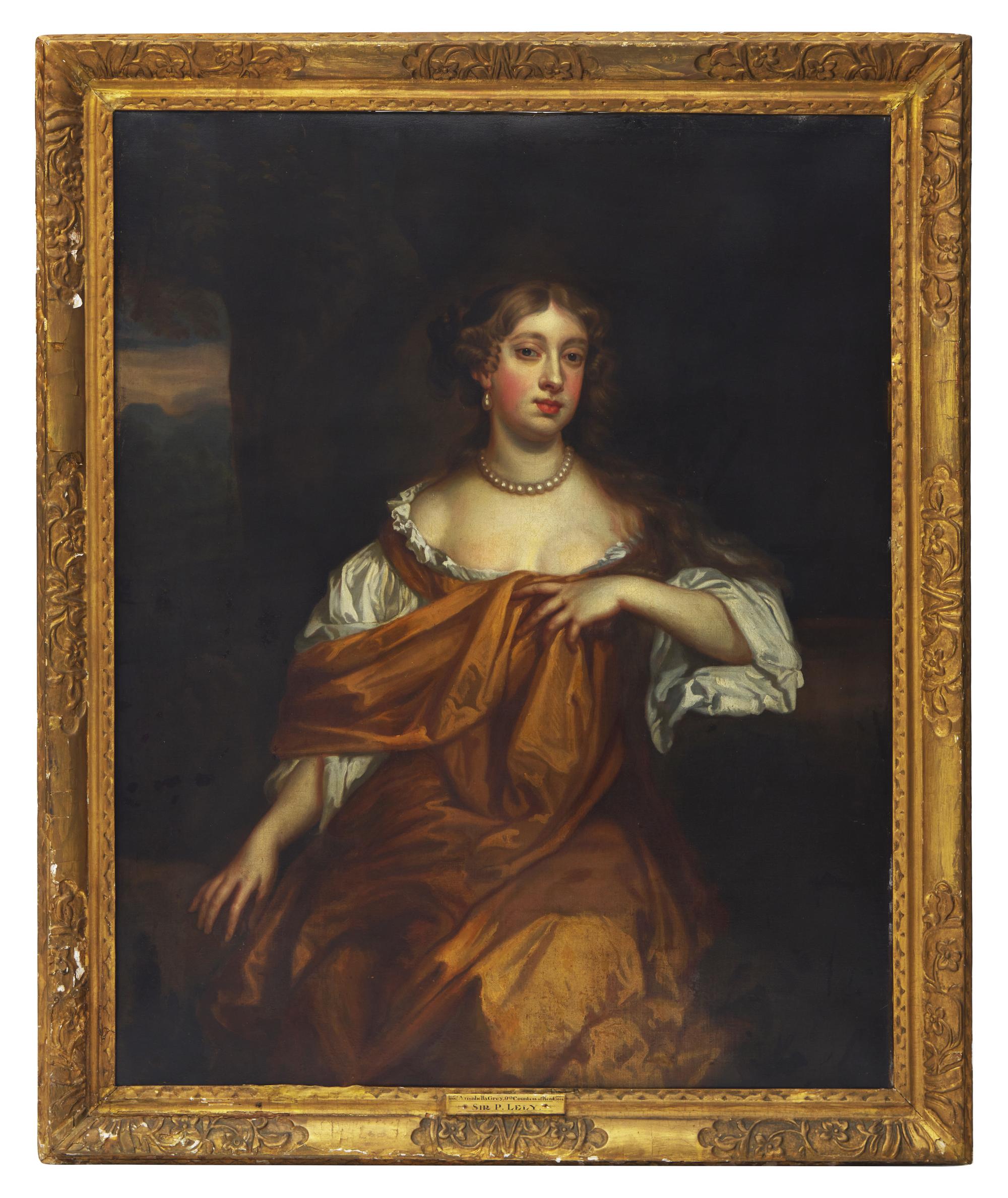 Portrait of Annabella Grey, Ninth Countess of Kent, Three-Quarter Length