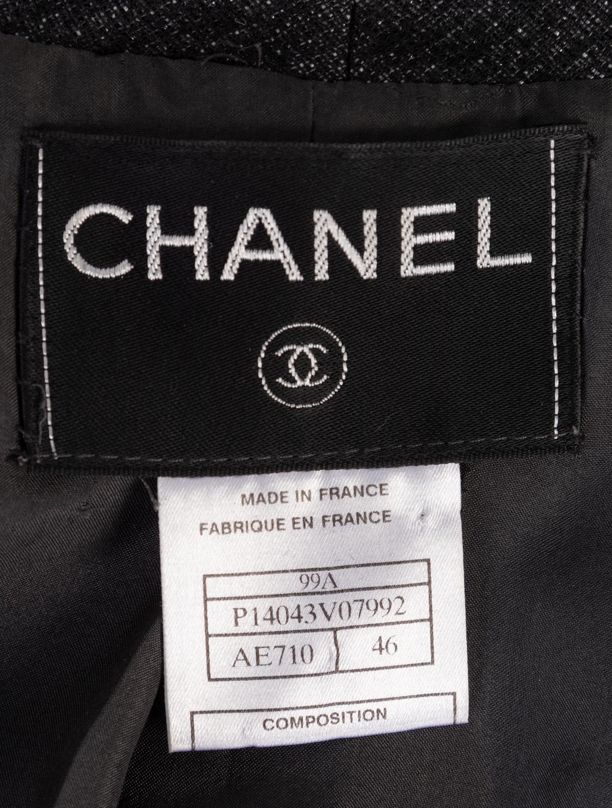 Chanel Long Jacket, Autumn 1999
