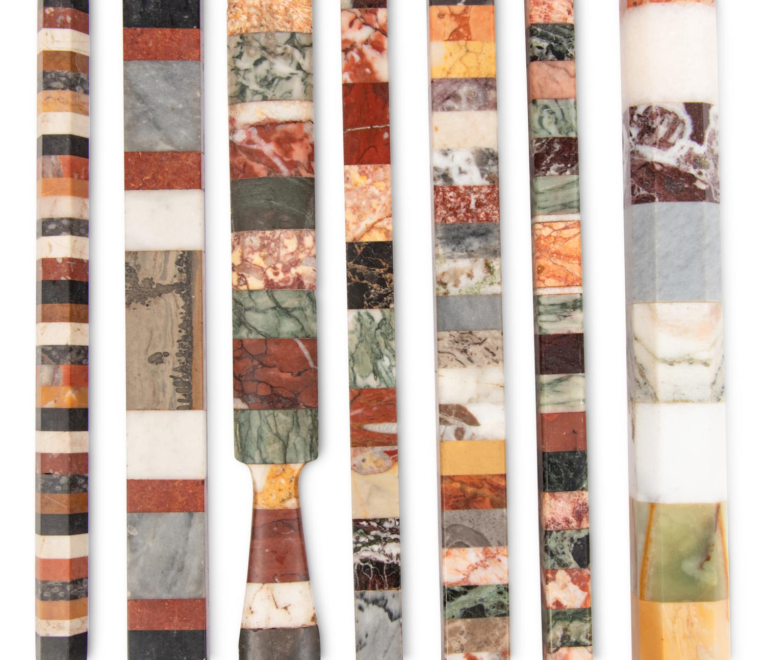 A Collection of Specimen Marble Desk Articles