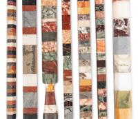 A Collection of Specimen Marble Desk Articles