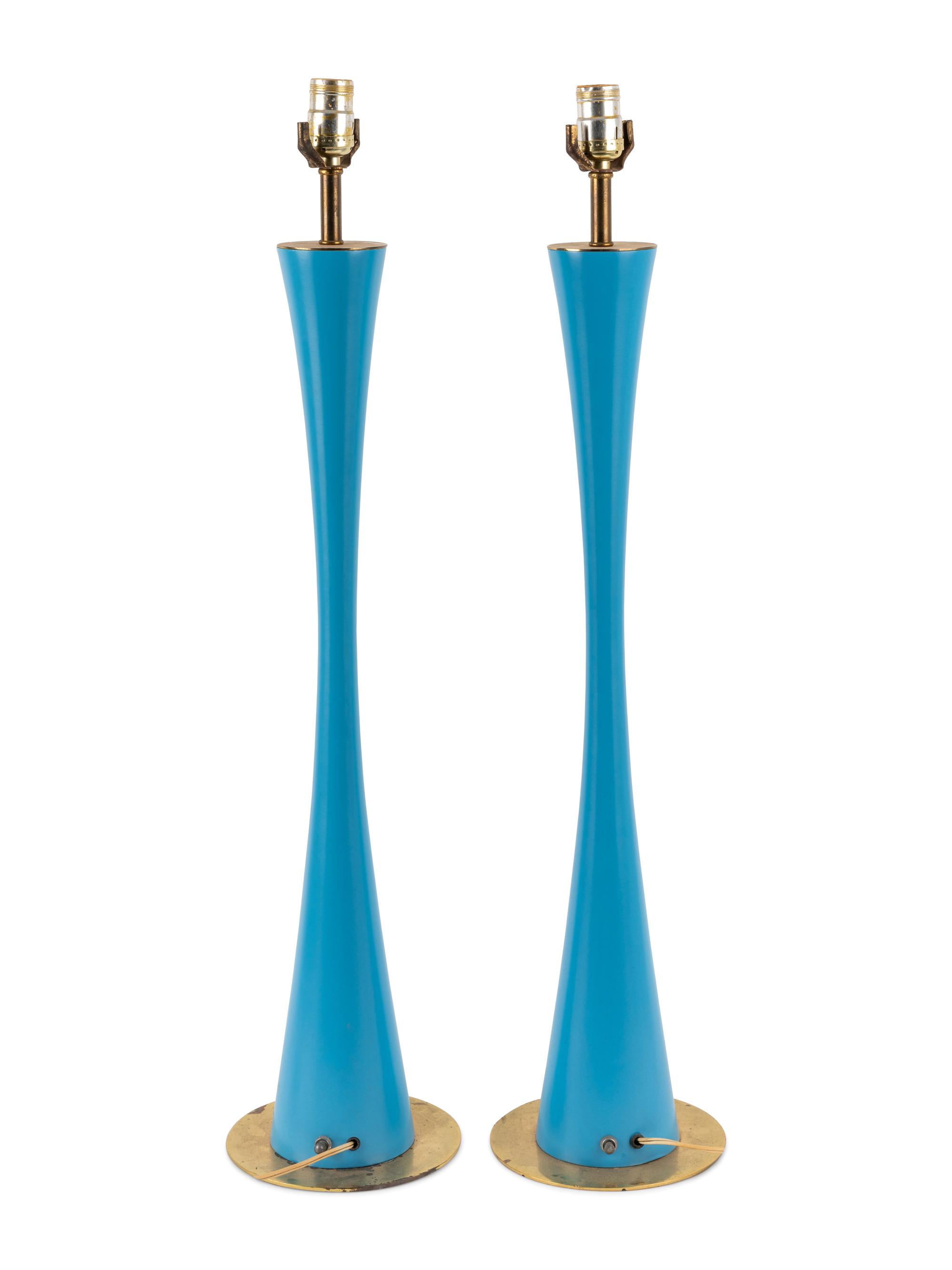 Pair of Table Lamps Hansen, USA