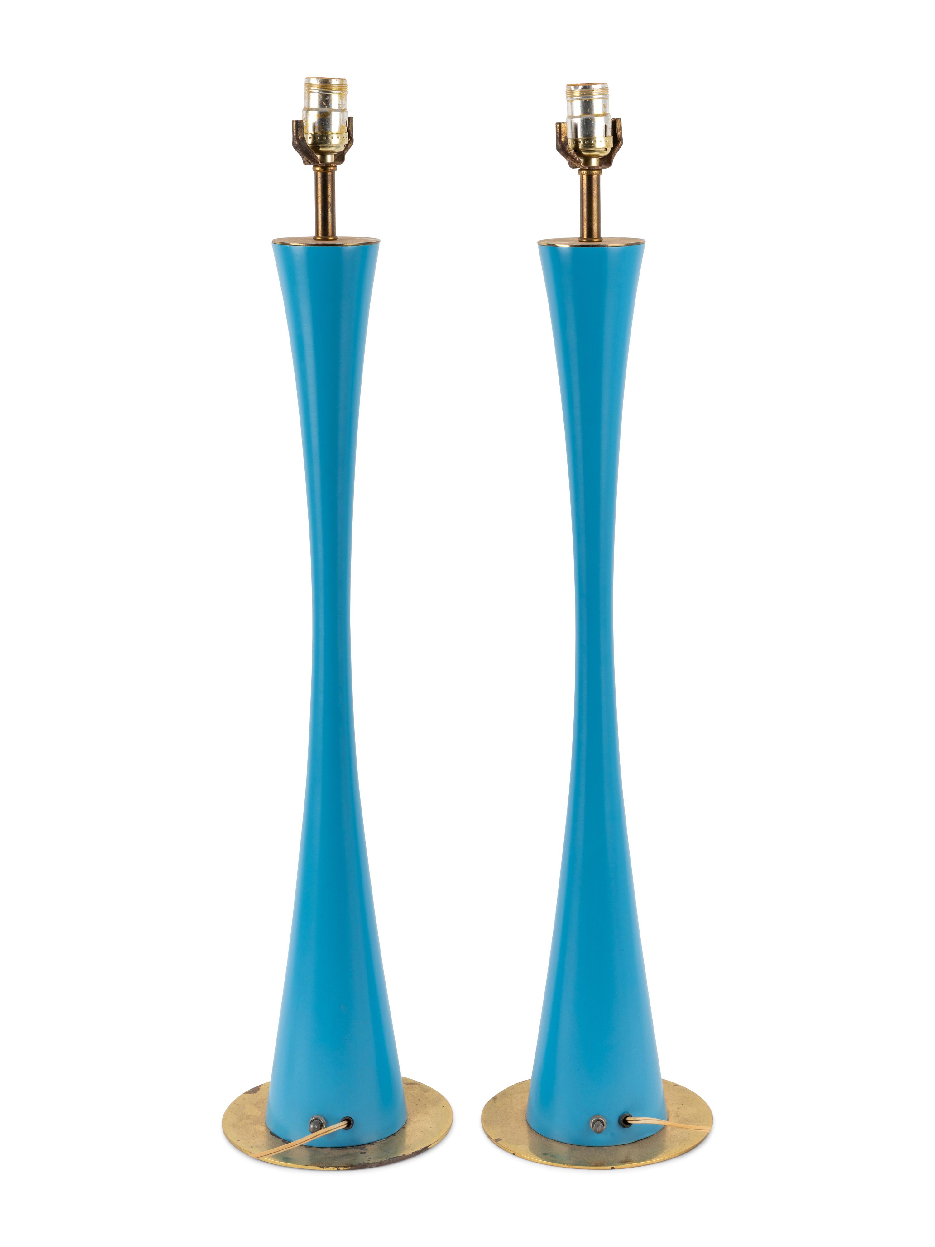 Pair of Table Lamps Hansen, USA