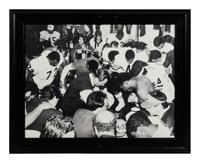 A Group of Five Photographs and Presentations Depicting the Chicago Bears at Super Bowl XX Formerly Displayed at Mike Ditka’s Restaurant