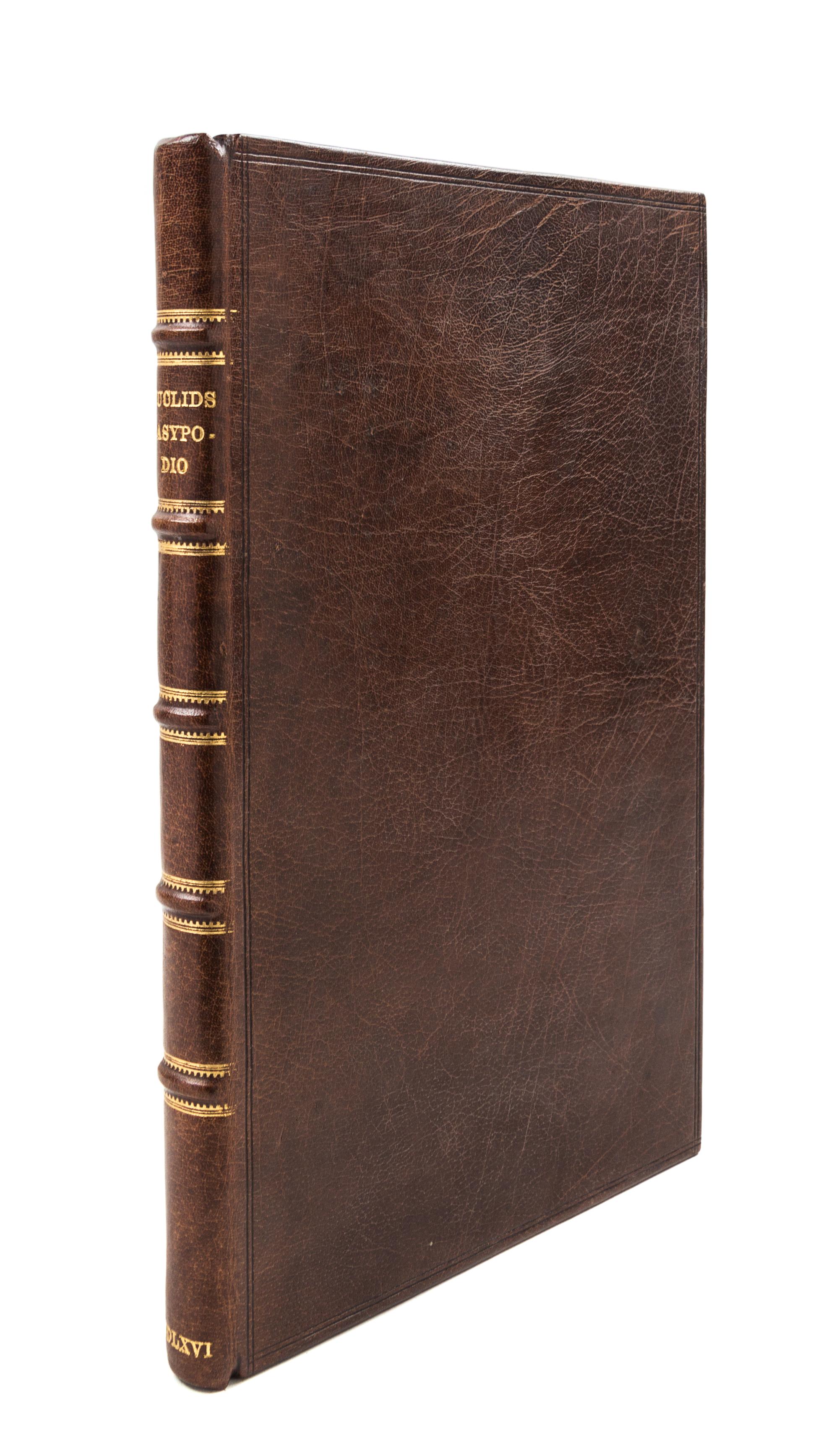 EUCLIDES. Analyseis geometricae sex librorum. Strassburg, 1566.