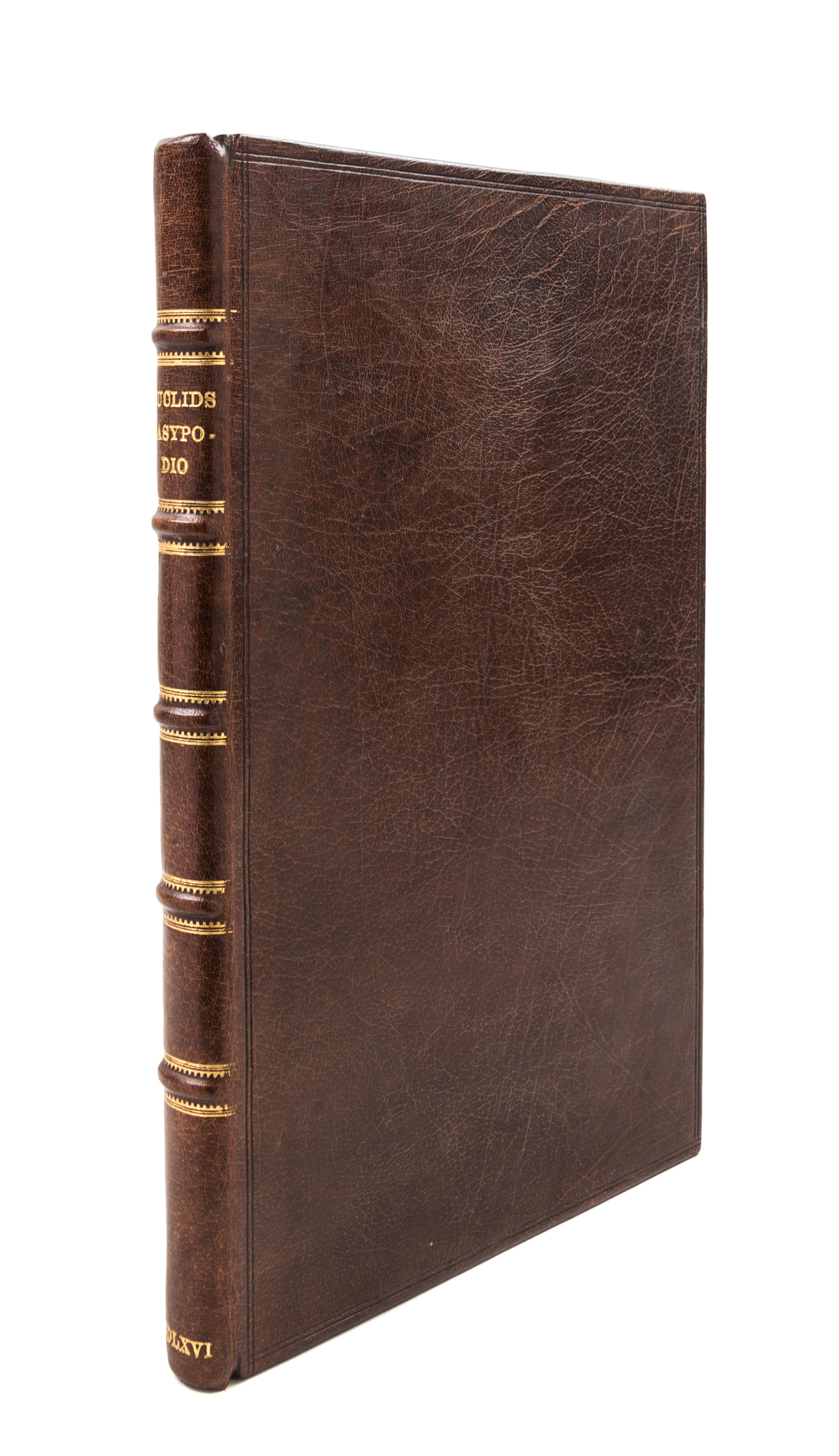 EUCLIDES. Analyseis geometricae sex librorum. Strassburg, 1566.