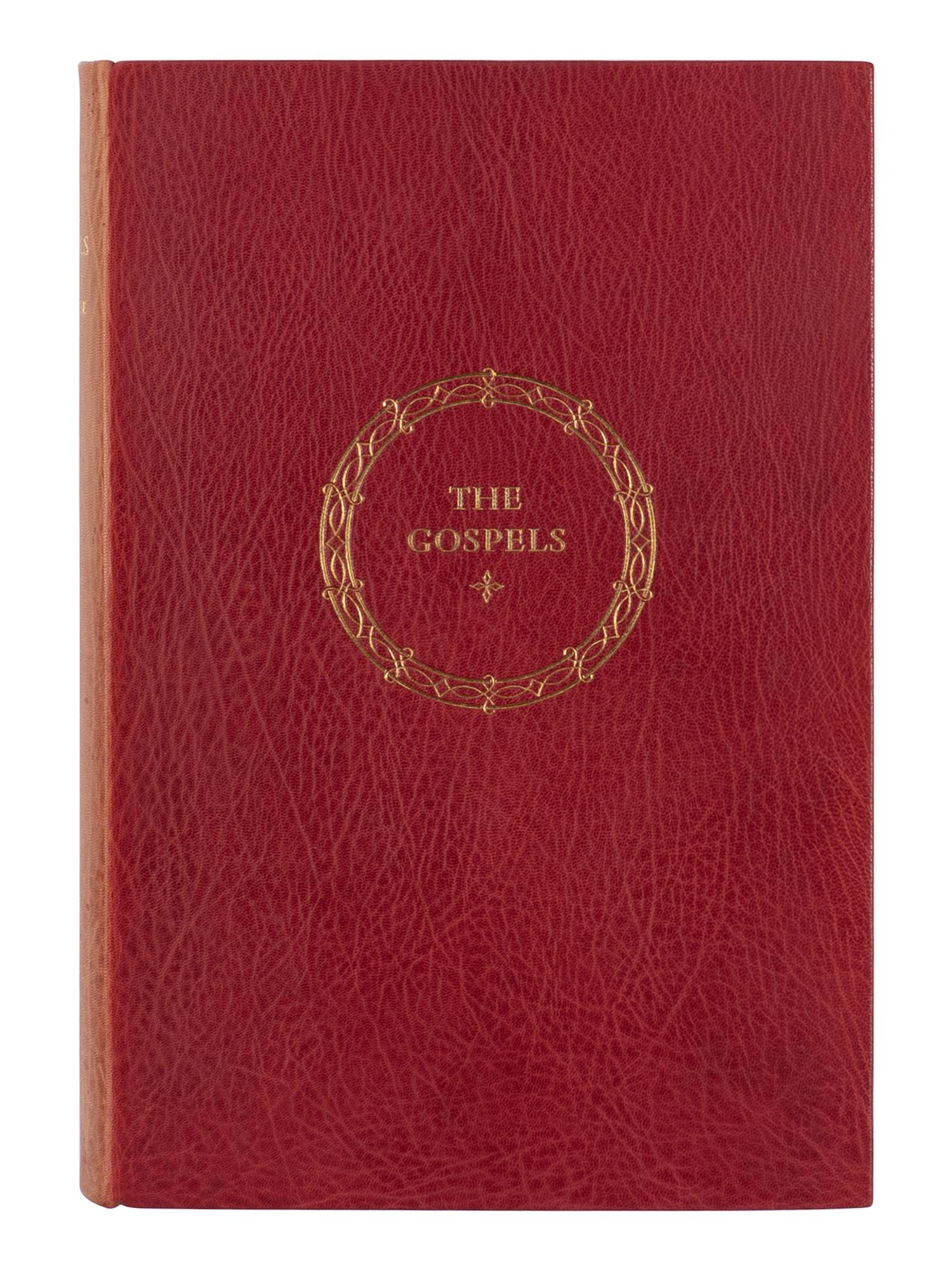 [FINE PRESS - OFFICINA BODONI]. The Holy Gospels according to Matthew, Mark, Luke, and John . Verona: Officina Bodoni, 1962.