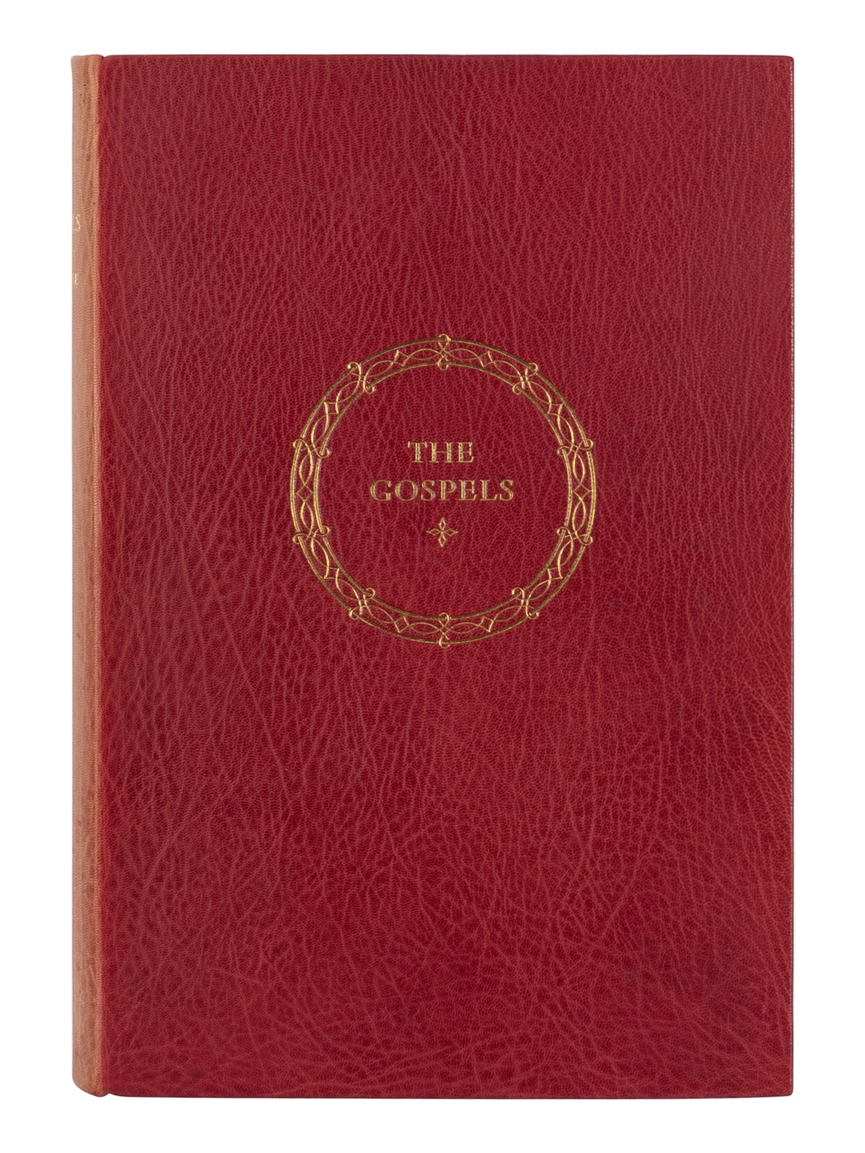 [FINE PRESS - OFFICINA BODONI]. The Holy Gospels according to Matthew, Mark, Luke, and John . Verona: Officina Bodoni, 1962.