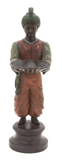A Cold Painted Bronze Figure Height 10 inches. — 20TH CENTURY