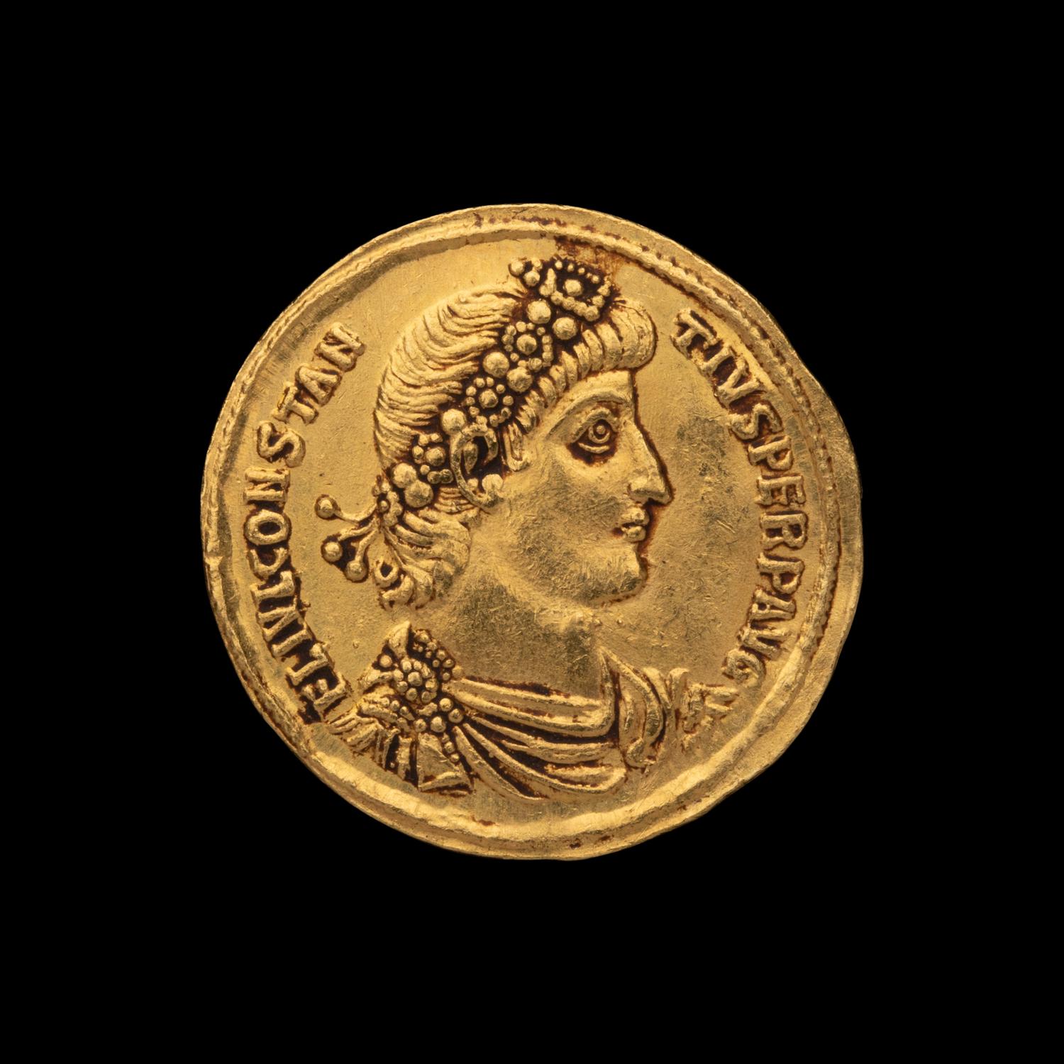 [ANCIENTS] WESTERN ROMAN EMPIRE. Constantius II (355-361 AD). Av Solidus (4.5g, 23mm)