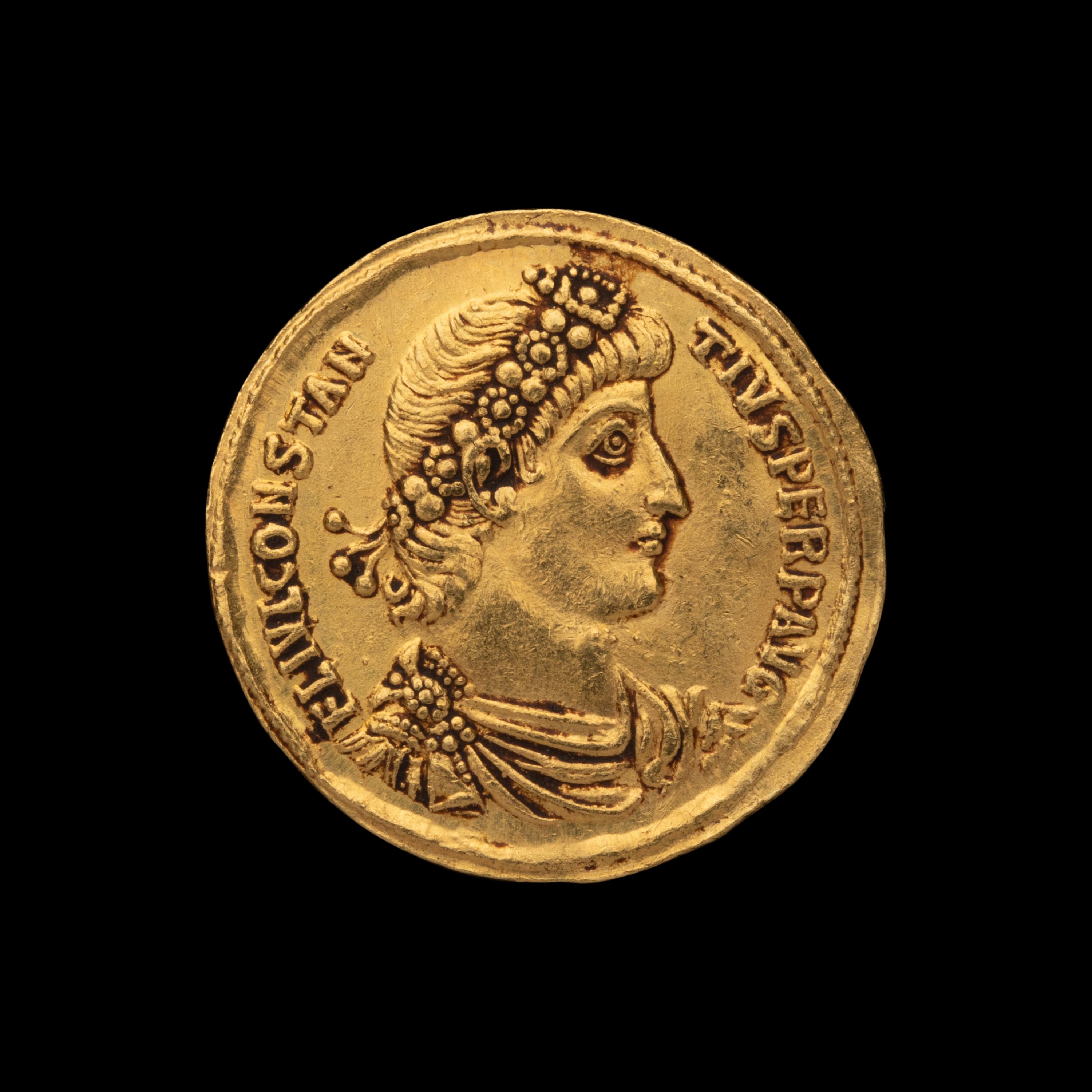 [ANCIENTS] WESTERN ROMAN EMPIRE. Constantius II (355-361 AD). Av Solidus (4.5g, 23mm)