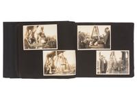 Americana Album containing approx. 350 photographs documenting the journey of the Liberty Bell from Philadelphia to San Francisco for the Panama-Pacific Exposition. 1915.