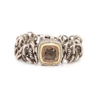 DAVID YURMAN, CITRINE AND DIAMOND BRACELET