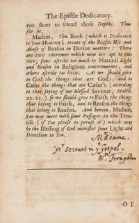 [Religion] Troughton, William. A Seasonable Discourse of the Right Use and Abuse of Reason in Matters of Religion