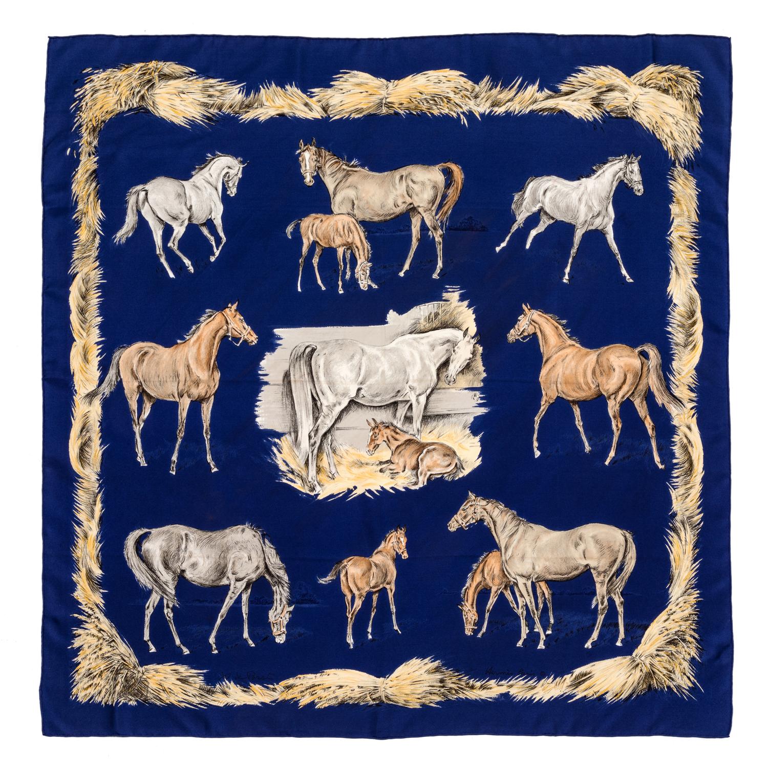 Hermès 90cm Silk Scarf