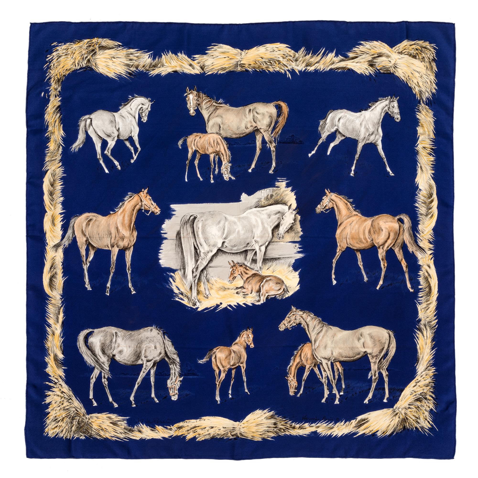 Hermès 90cm Silk Scarf
