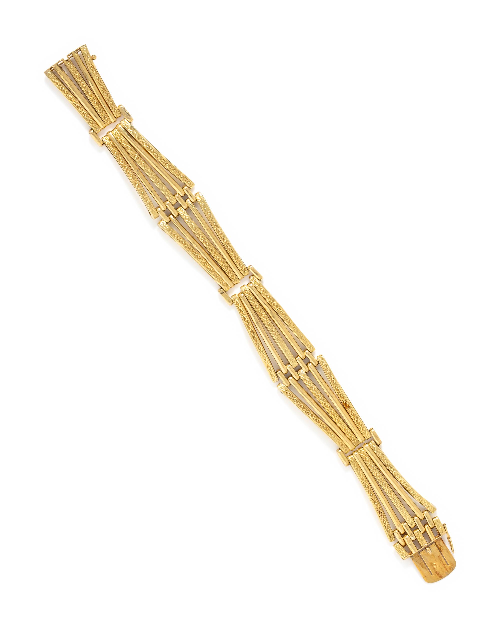 YELLOW GOLD BRACELET