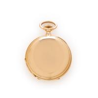 PATEK PHILIPPE FOR N. MATSON & CO. CHICAGO, 18K YELLOW GOLD HUNTER CASE POCKET WATCH, CIRCA 1881