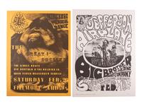 [MUSIC] -- [POSTERS]. WILSON, Wes and HELMS, Chet, artists. A group of 8 Family Dog posters from 1966, comprising: