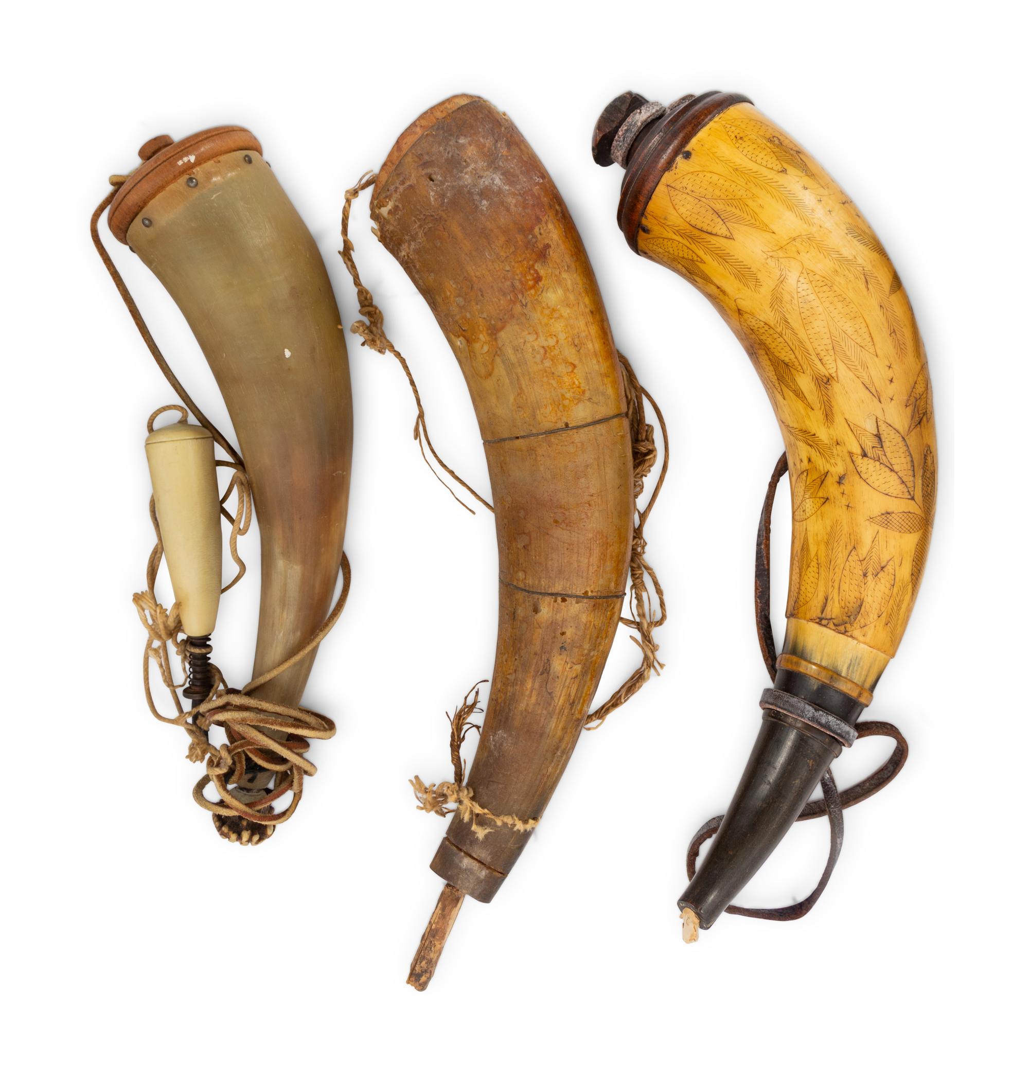 A Group of Powder Horns