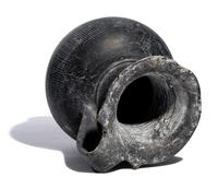 An Etruscan Bucchero Oinochoe