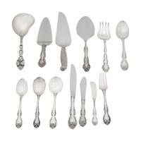 An American Silver Flatware Service