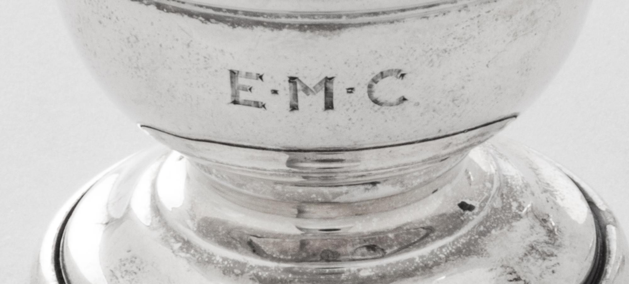 A Pair of Tiffany & Co. English Silver Casters
