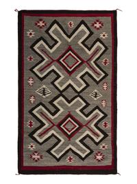 Navajo Crystal Pattern Weaving / Rug