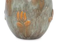 Vase with Floral Reliefs
