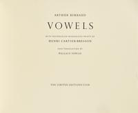 [LIMITED EDITIONS CLUB]. RIMBAUD, Arthur (1854-1891). Vowels. Translated by Wallace Fowlie. New York: The Limited Editions Club, 1996.