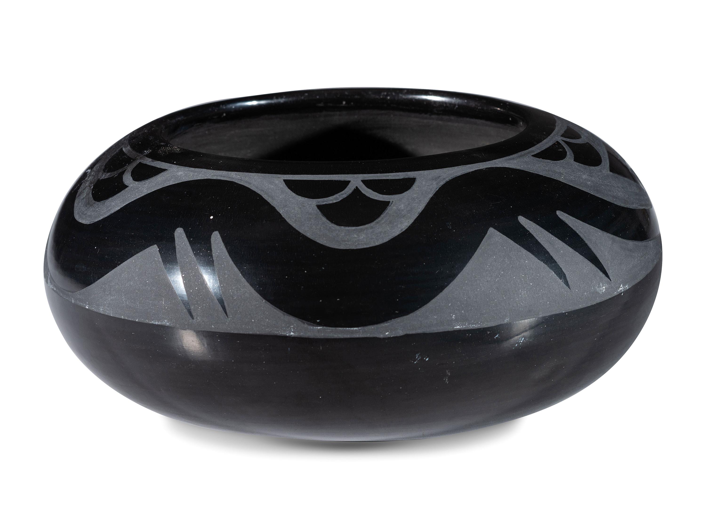 Blackware Pottery Jar