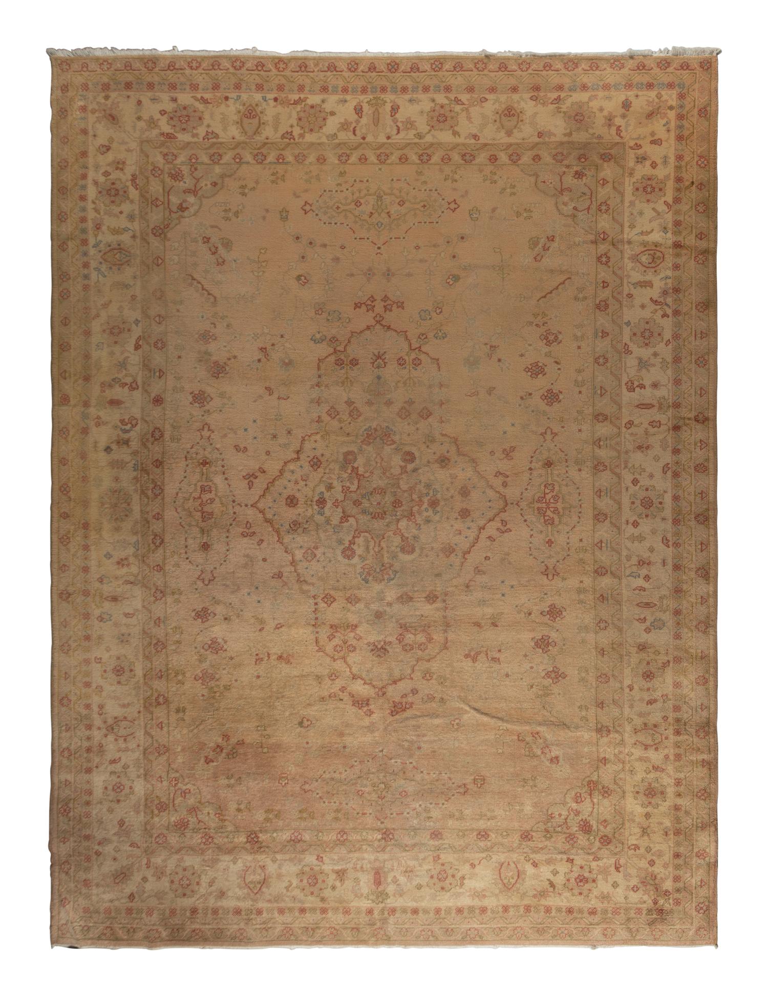 A Oushak Wool Rug