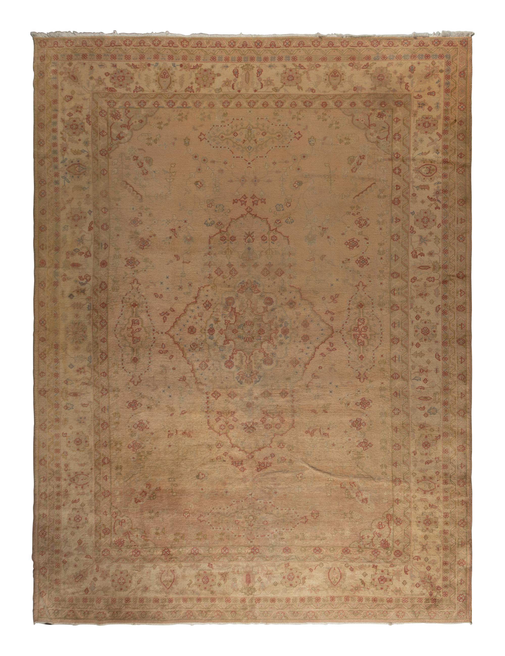 A Oushak Wool Rug