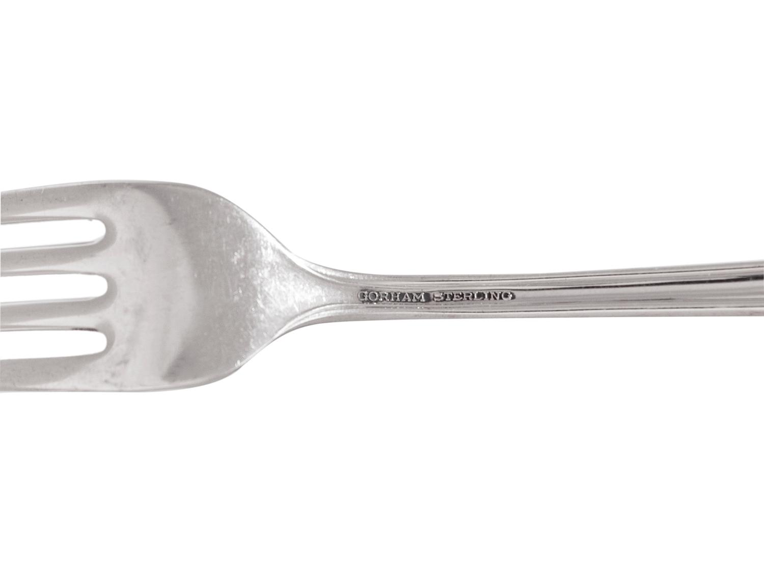 An American Silver Flatware Service