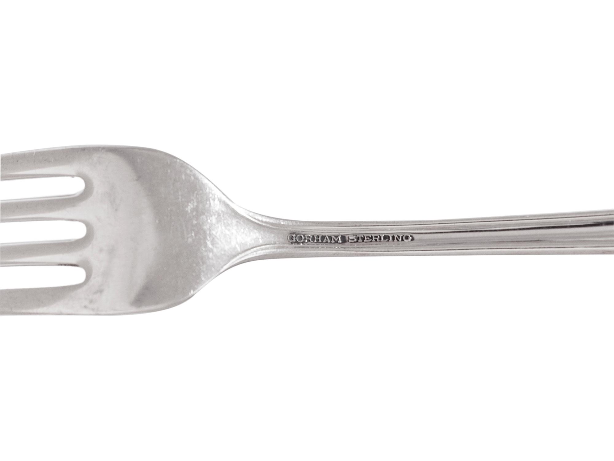 An American Silver Flatware Service