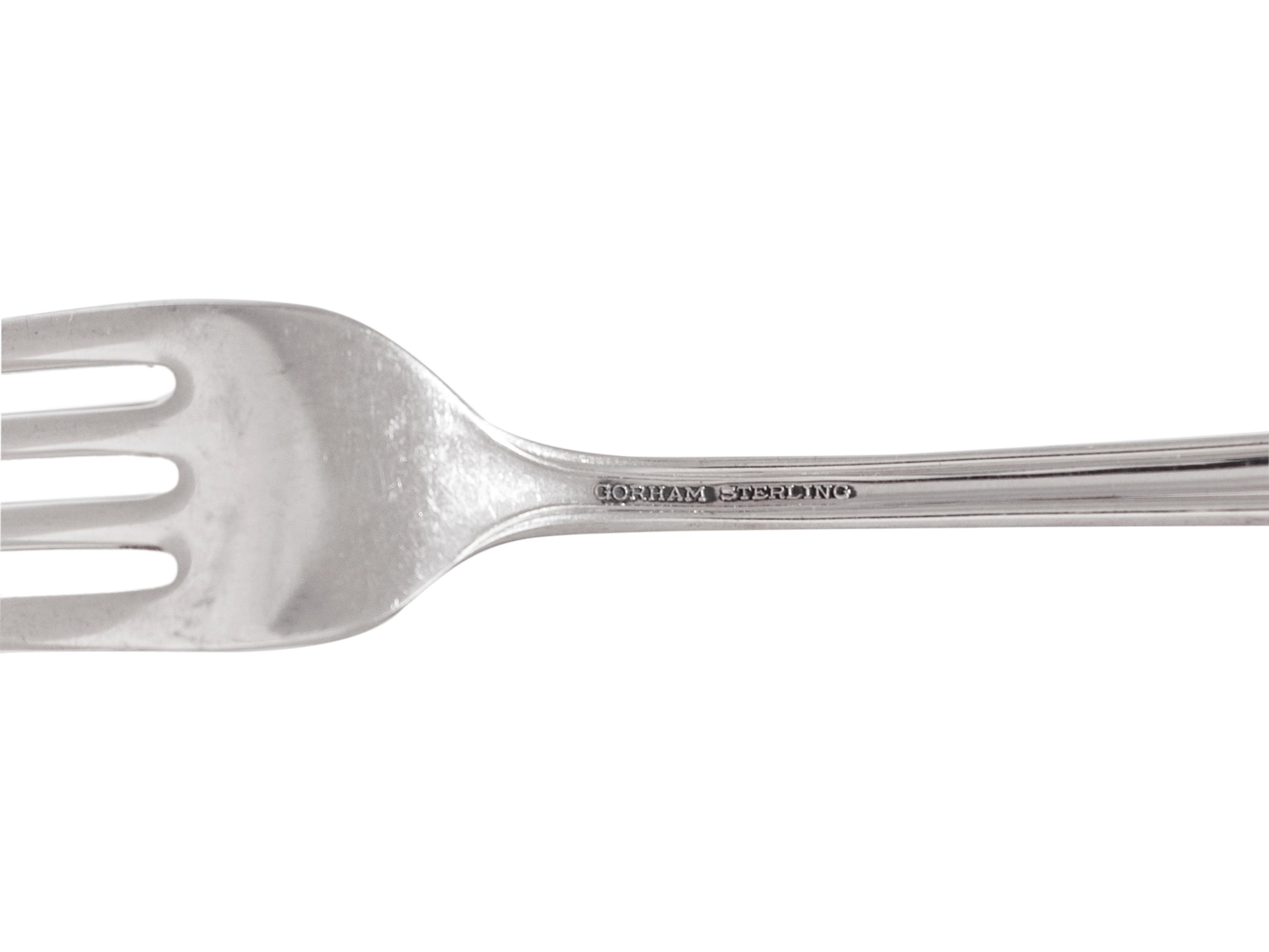 An American Silver Flatware Service